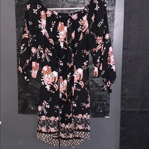 Off the shoulder dress